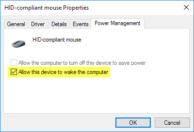 allow device to wake computer
