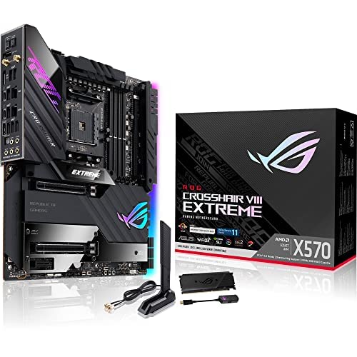 ASUS ROG Crosshair VIII Extreme AMD AM4 X570/X570S EATX 게이밍 마더보드