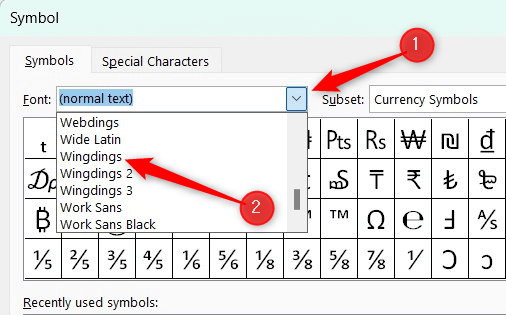 Microsoft Word 문서에 화살표를 삽입하는 방법 이미지 7